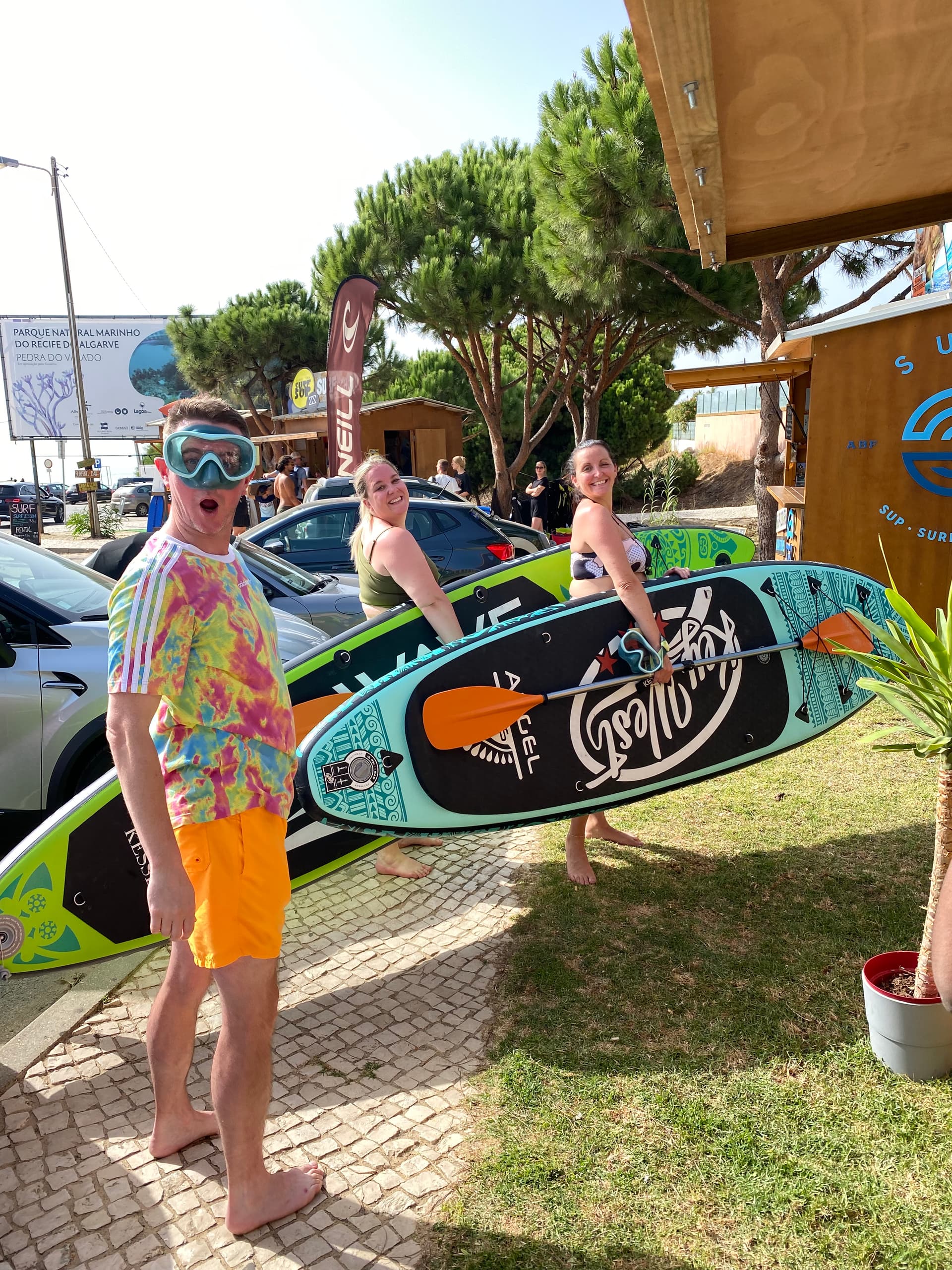 SUP tour along the Algarve coast 5